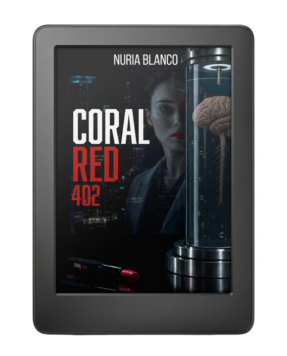 Coral Red 402 en un lector electrónico